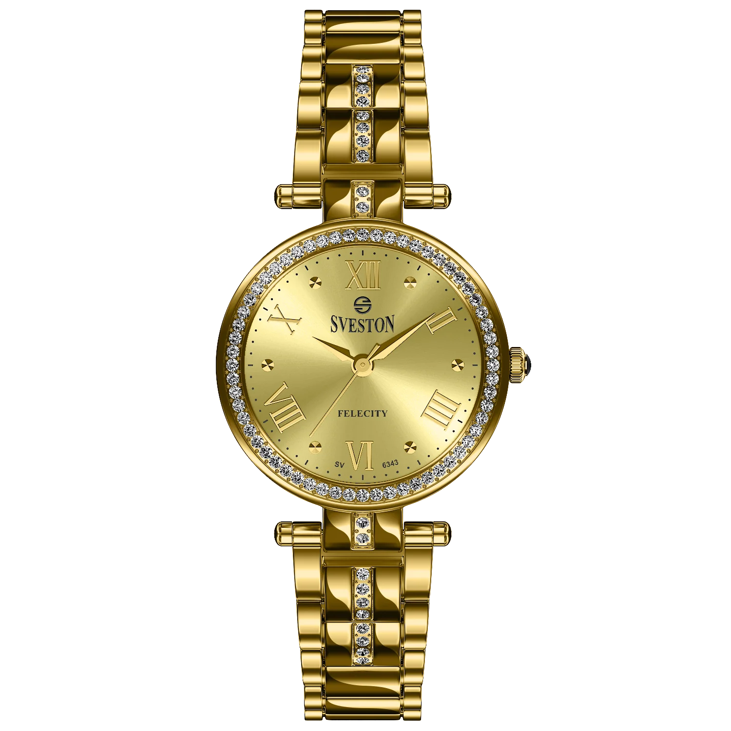 Womens luxury gold watch
